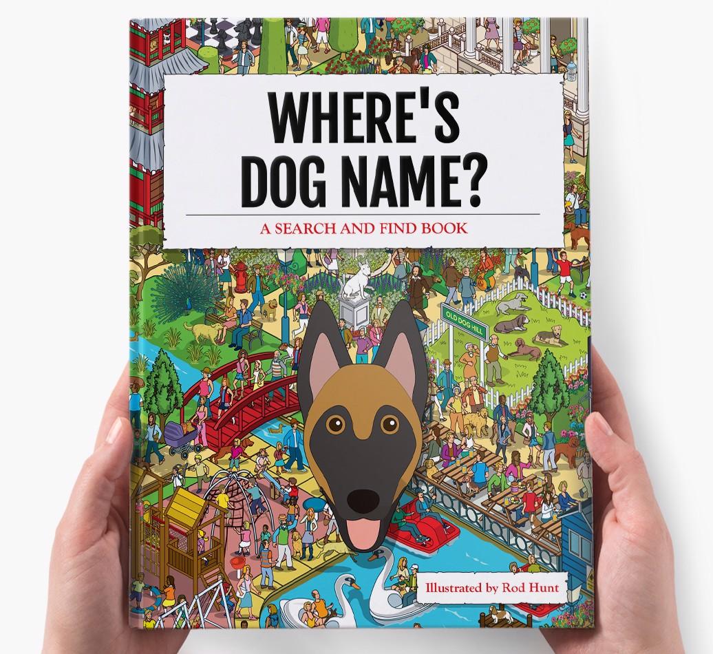 Personalised Where's {dogsName} Book