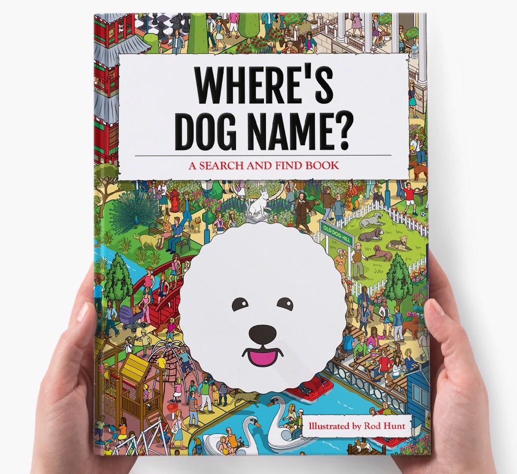 Personalised Where's {dogsName} Book