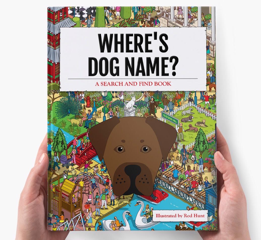 Personalized Where's {dogsName} Book