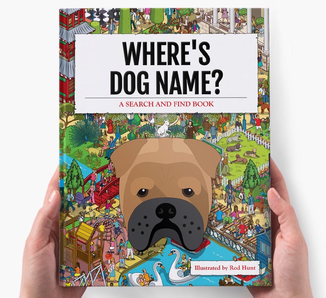 Personalized Where's {dogsName} Book