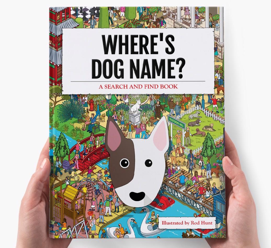 Personalised Where's {dogsName} Book