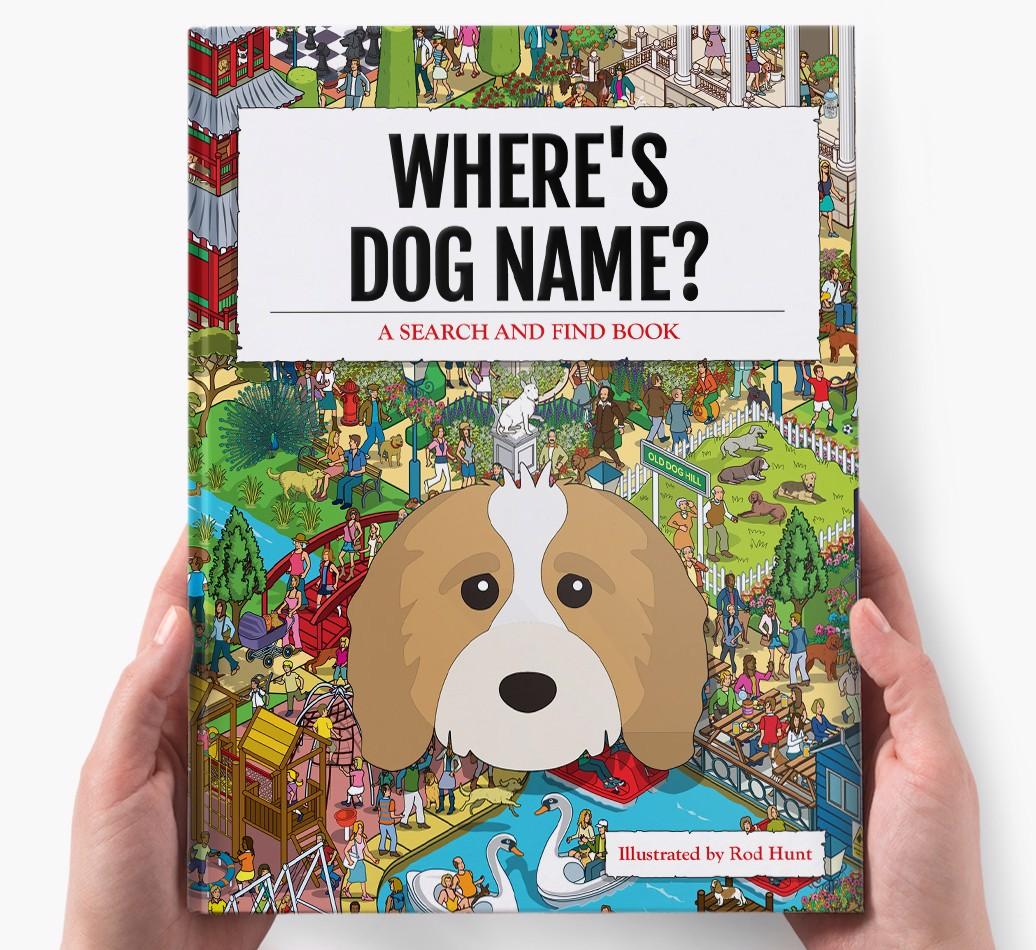 Personalised Where's {dogsName} Book