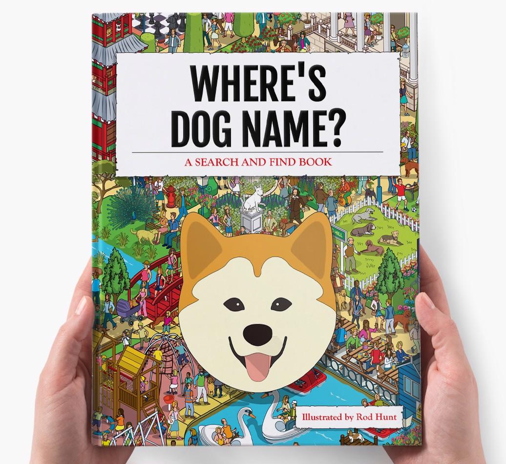 Personalized Where's {dogsName} Book