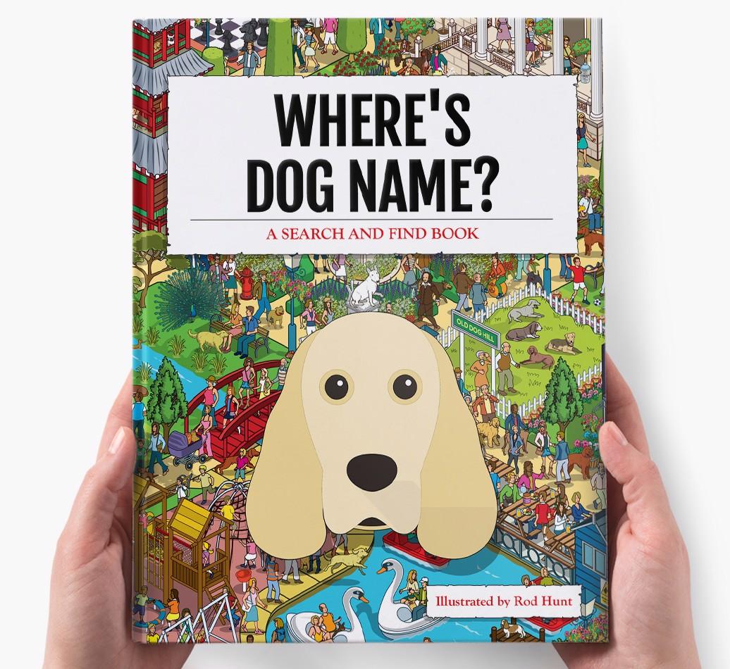 Personalized Where's {dogsName} Book