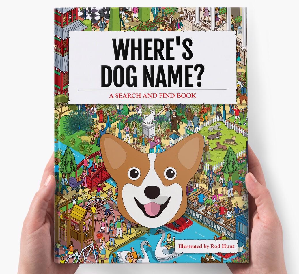 Personalised Where's {dogsName} Book