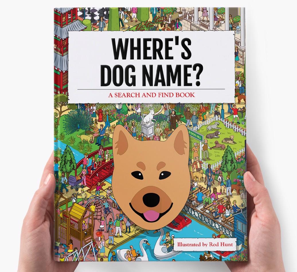 Personalized Where's {dogsName} Book
