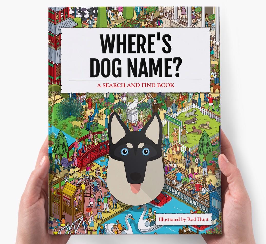Personalized Where's {dogsName} Book