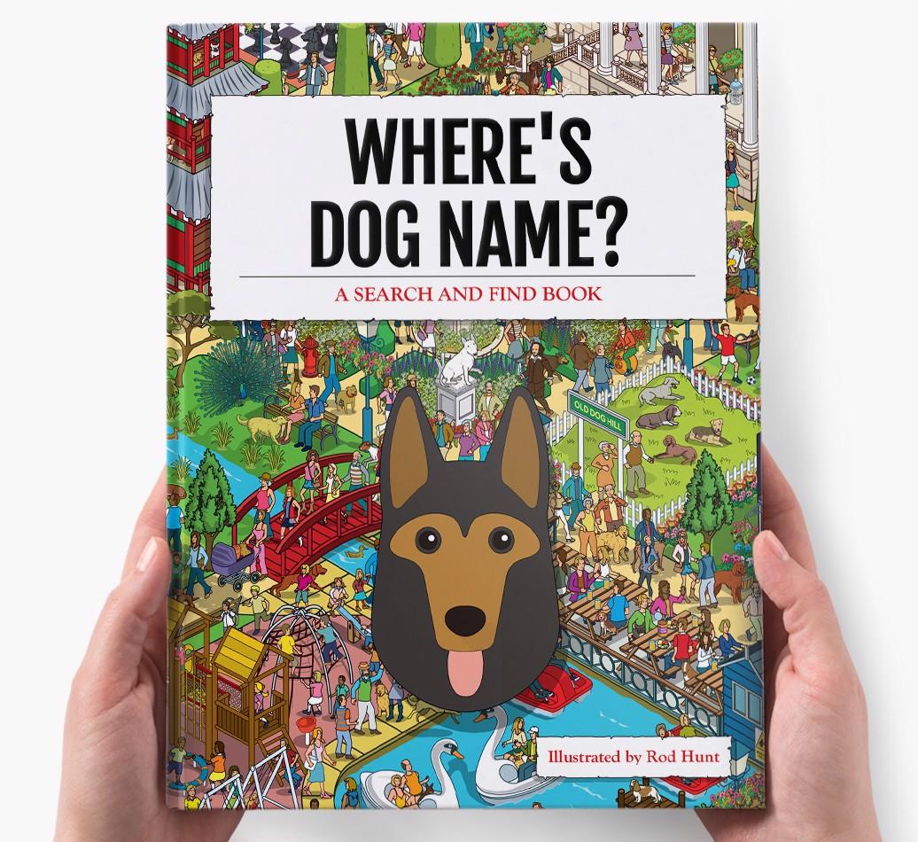 Personalised Where's {dogsName} Book