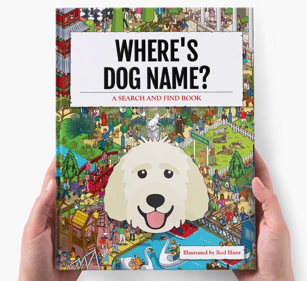 Personalised Where's {dogsName} Book