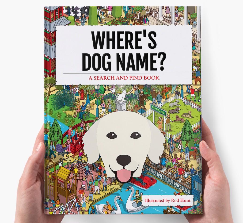 Personalized Where's {dogsName} Book