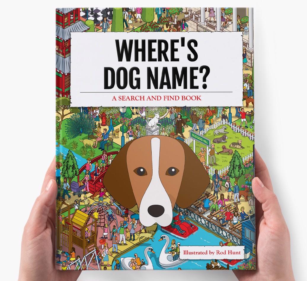 Personalized Where's {dogsName} Book