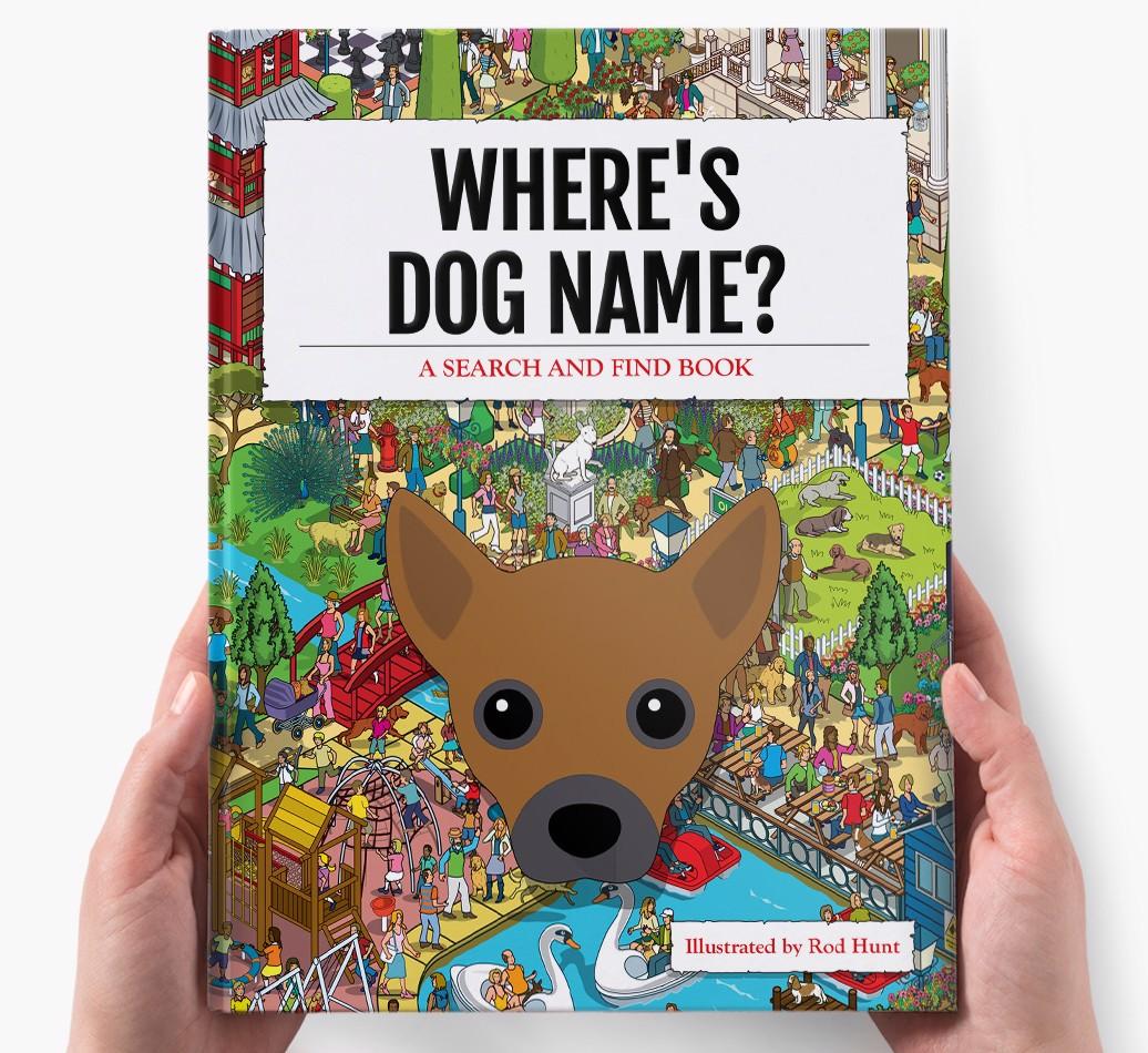 Personalised Where's {dogsName} Book
