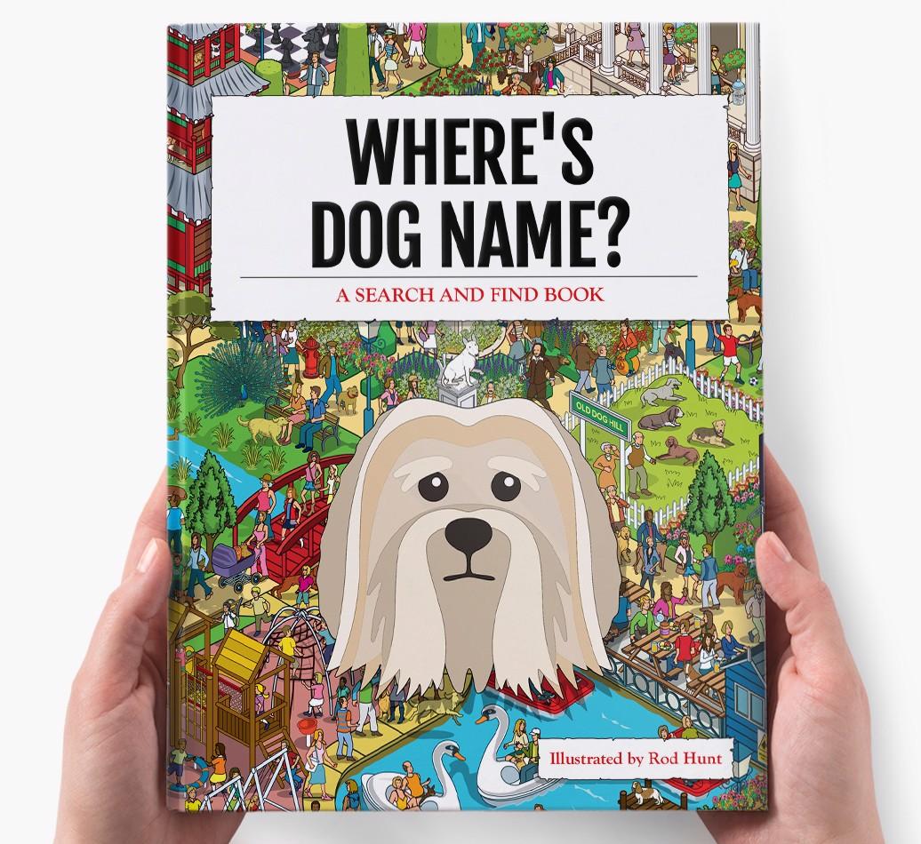 Personalized Where's {dogsName} Book