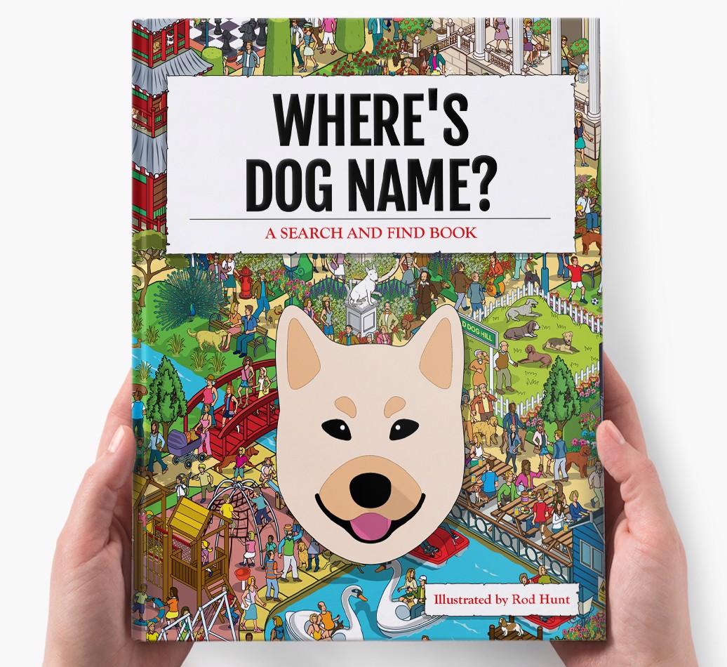 Personalized Where's {dogsName} Book