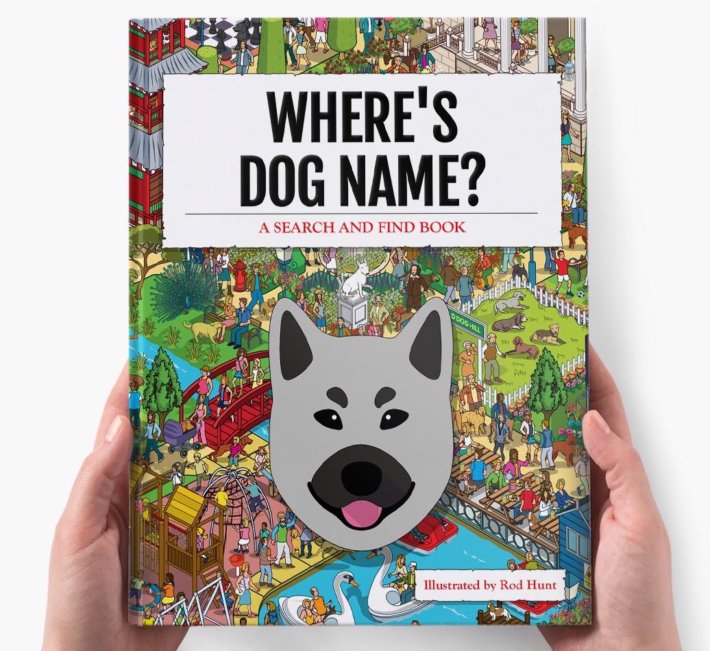 Personalized Where's {dogsName} Book
