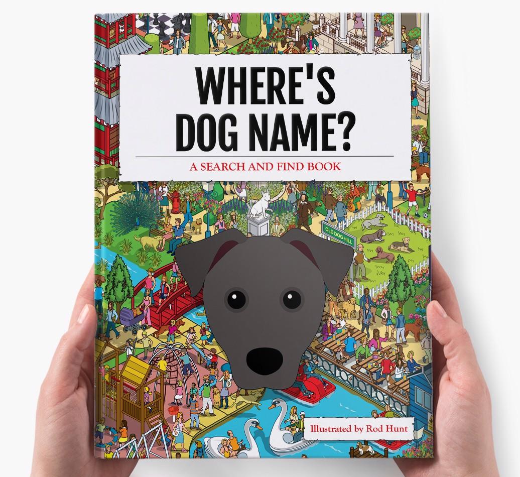 Personalised Where's {dogsName} Book