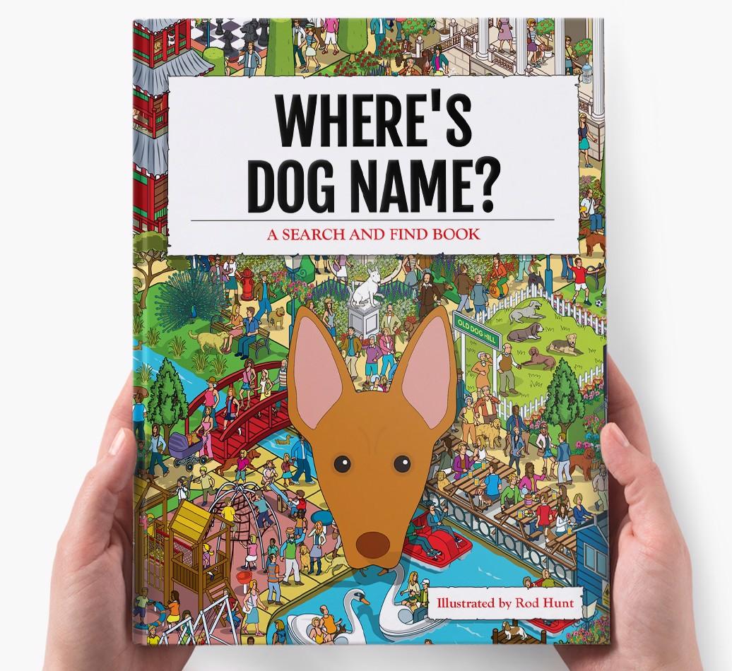 Personalised Where's {dogsName} Book