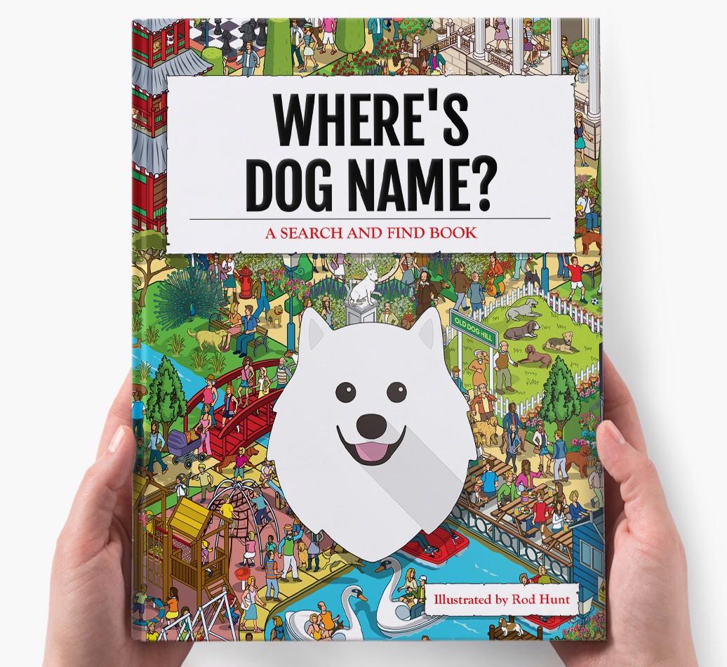 Personalised Where's {dogsName} Book