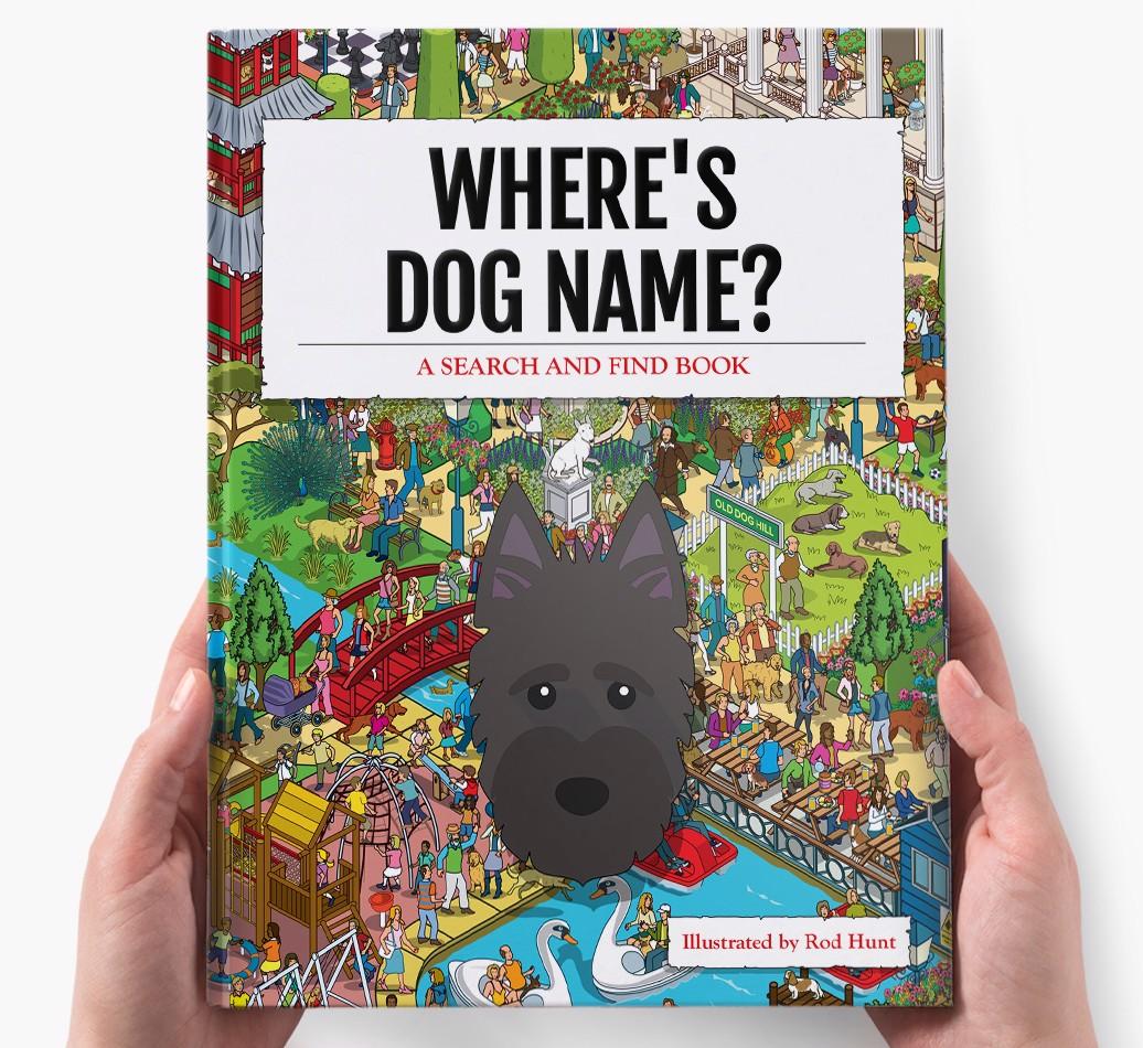 Personalised Where's {dogsName} Book