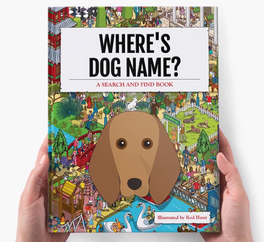 Personalized Where's {dogsName} Book