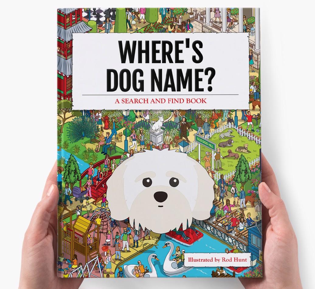 Personalised Where's {dogsName} Book
