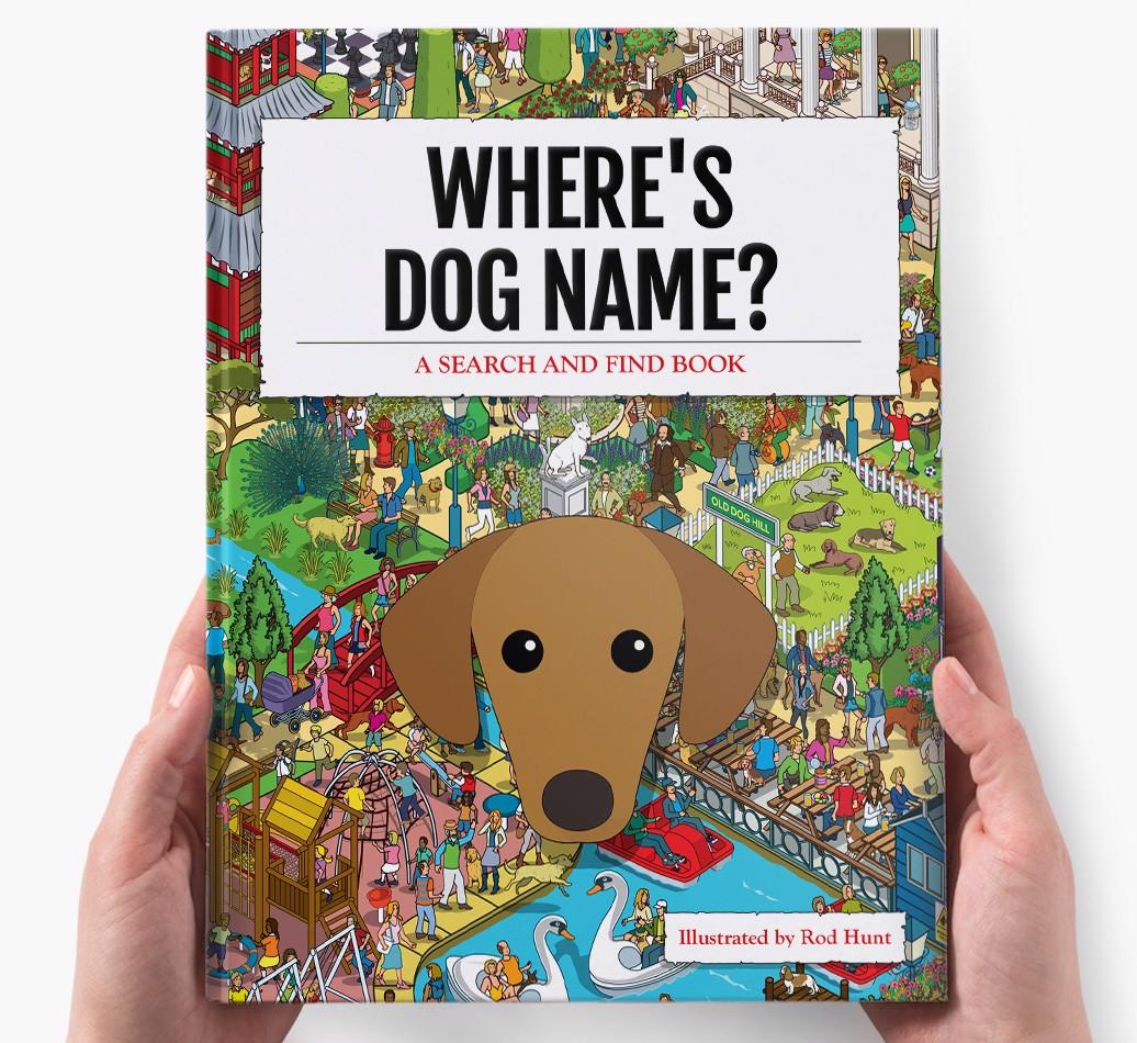 Personalized Where's {dogsName} Book