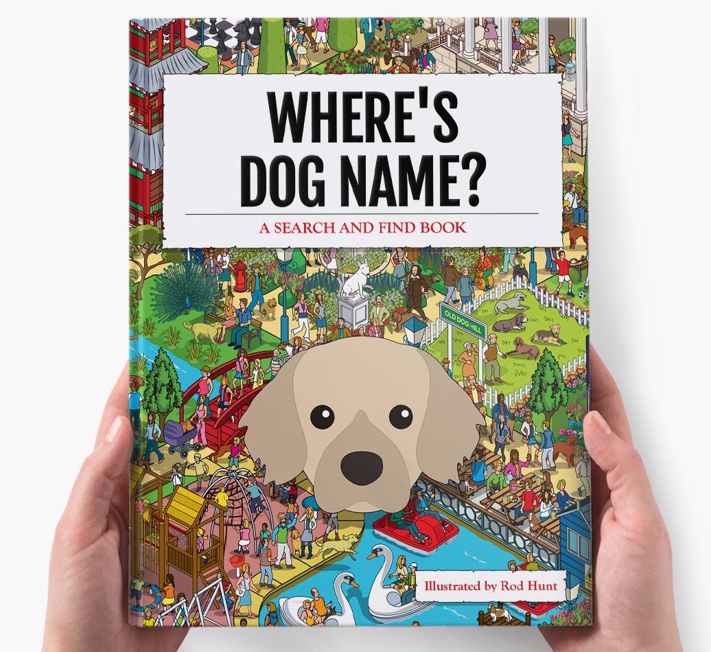 Personalized Where's {dogsName} Book