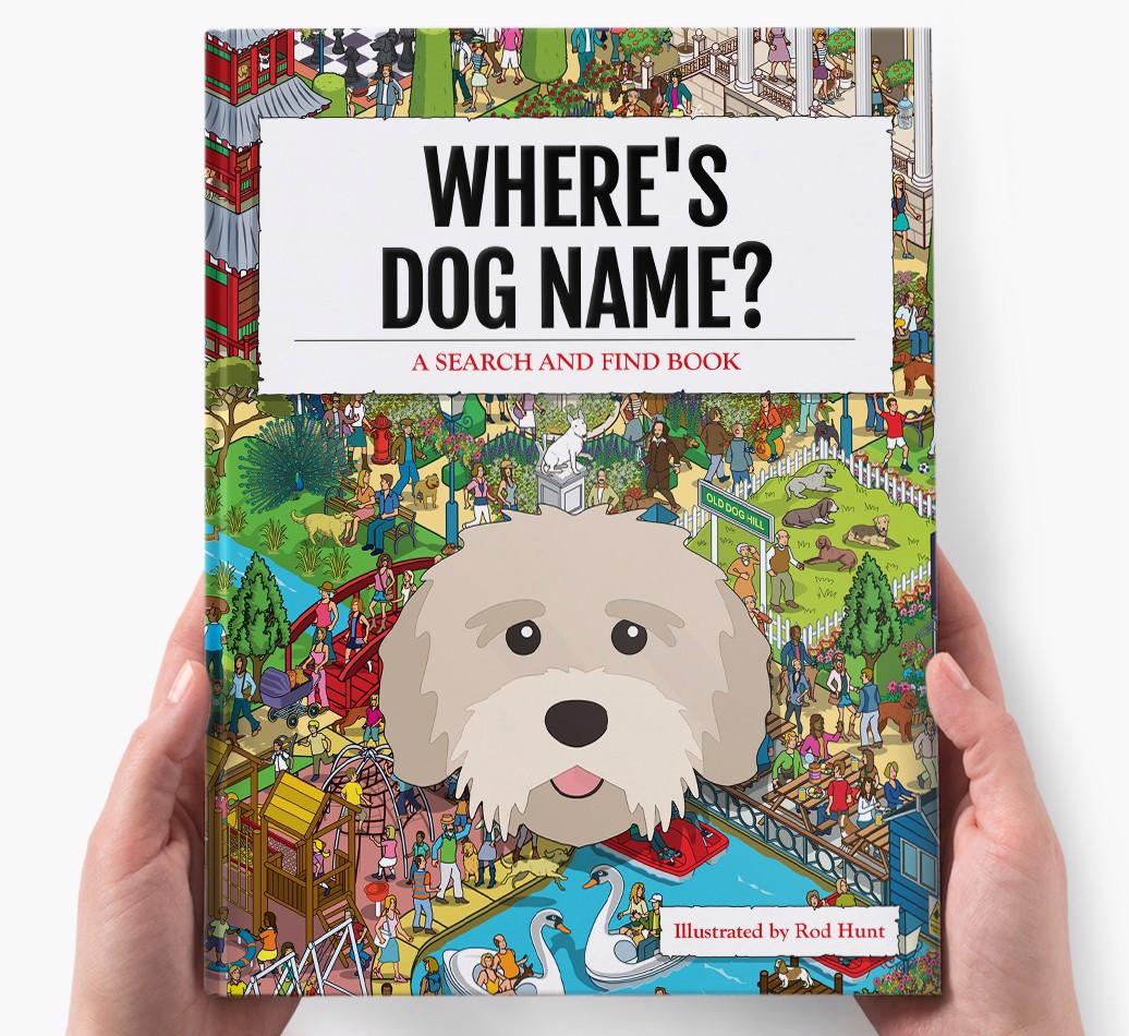 Personalised Where's {dogsName} Book