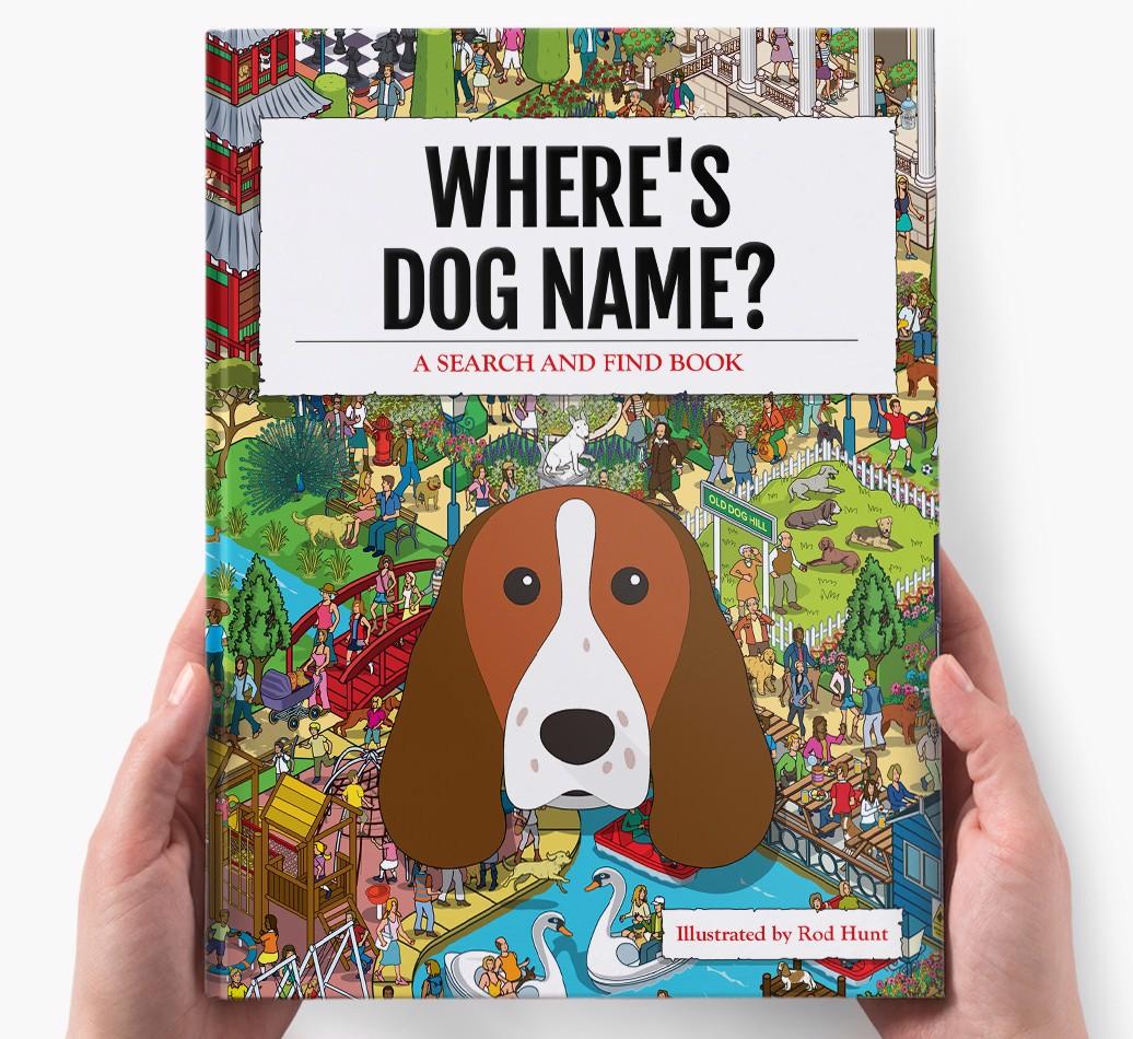 Personalised Where's {dogsName} Book
