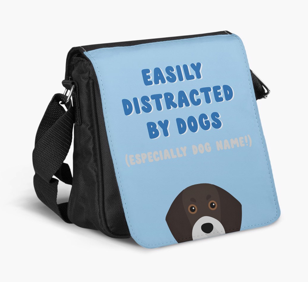 Easily Distracted By Dogs : Personalised {breedFullName} Walking Bag