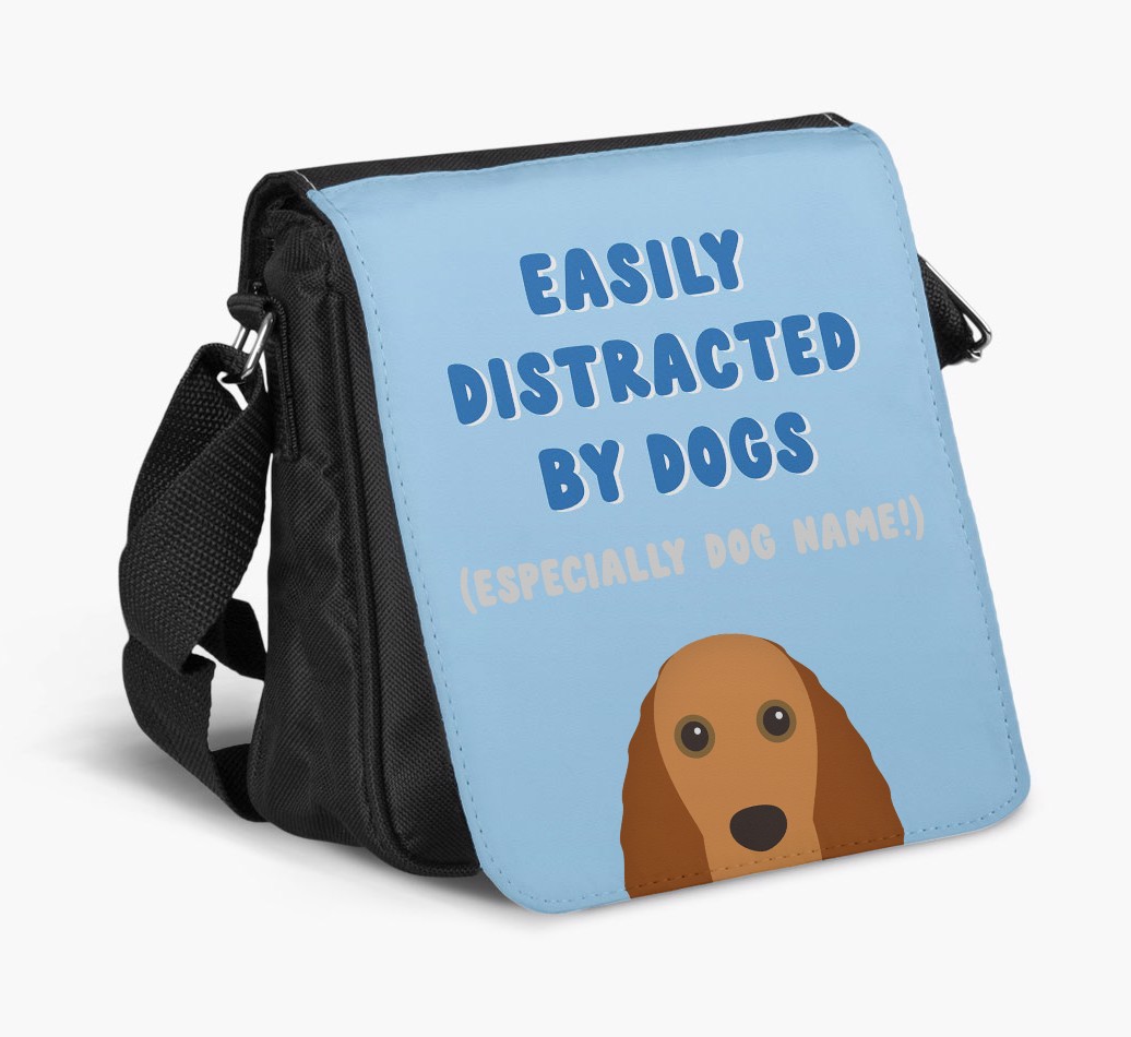 Easily Distracted By Dogs : Personalised {breedFullName} Walking Bag