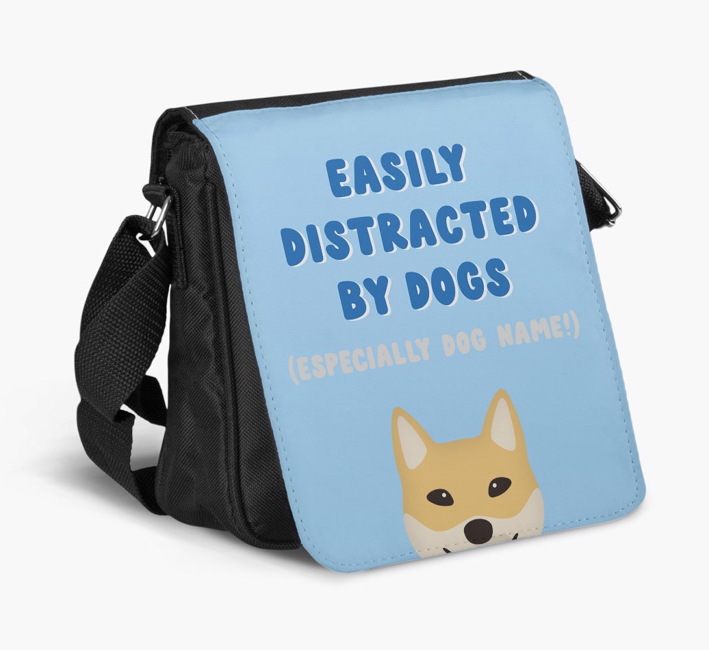 Easily Distracted By Dogs : Personalised {breedFullName} Walking Bag