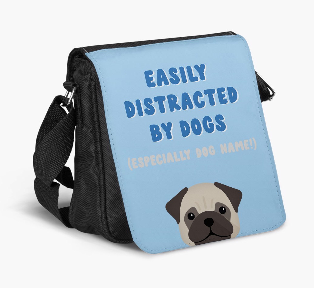 Easily Distracted By Dogs : Personalised {breedFullName} Walking Bag