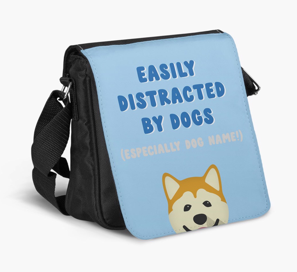 Easily Distracted By Dogs : Personalized {breedFullName} Walking Bag