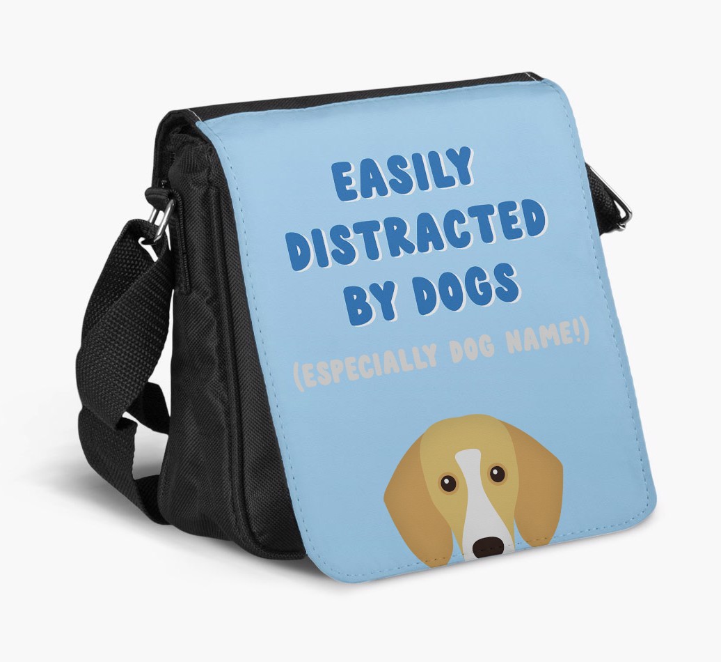 Easily Distracted By Dogs : Personalized {breedFullName} Walking Bag