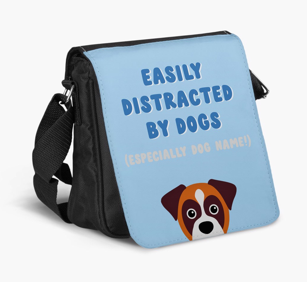 Easily Distracted By Dogs : Personalized {breedFullName} Walking Bag