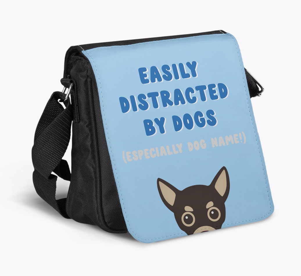 Easily Distracted By Dogs : Personalized {breedFullName} Walking Bag