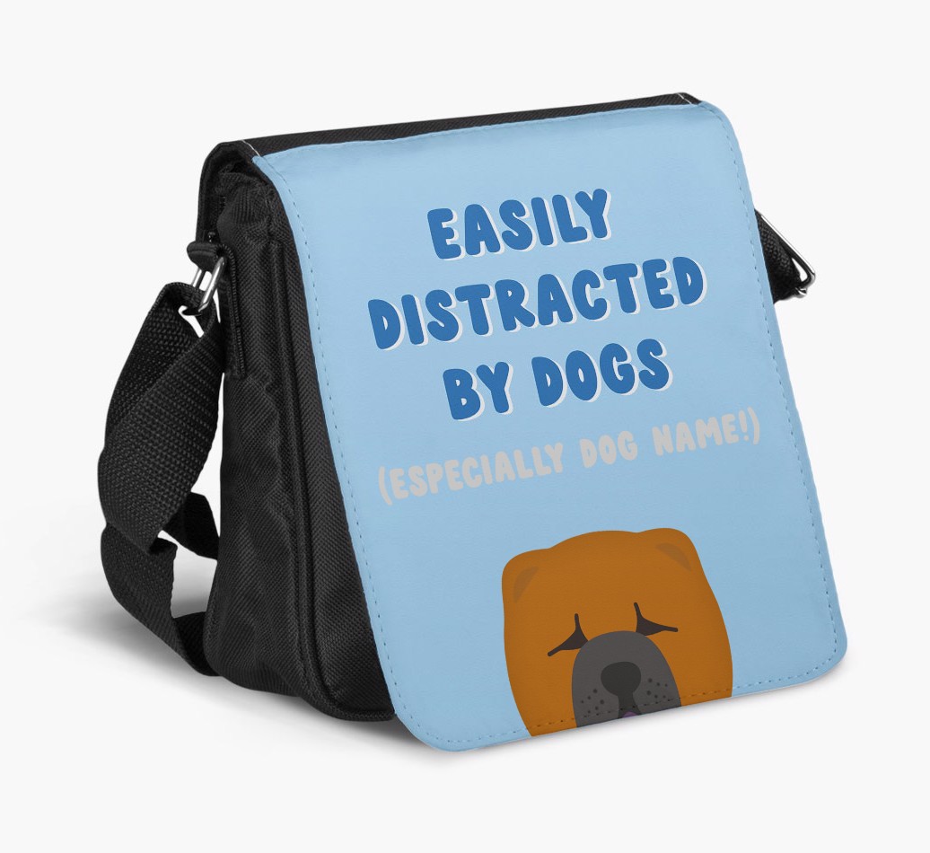Easily Distracted By Dogs : Personalized {breedFullName} Walking Bag
