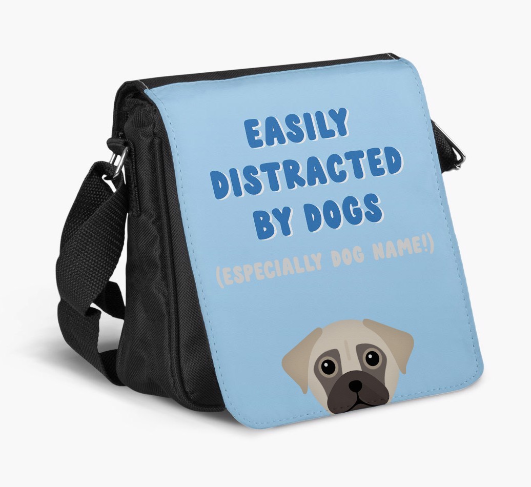 Easily Distracted By Dogs : Personalized {breedFullName} Walking Bag