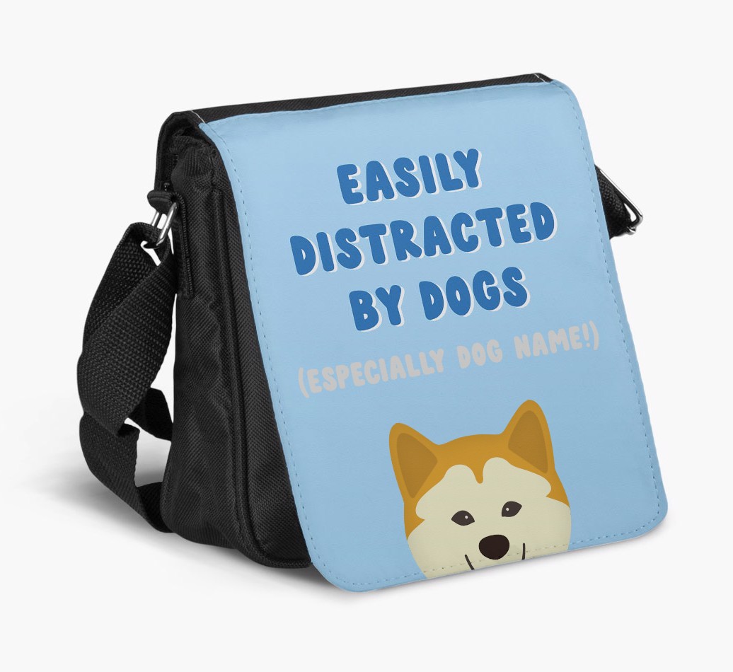 Easily Distracted By Dogs : Personalized {breedFullName} Walking Bag