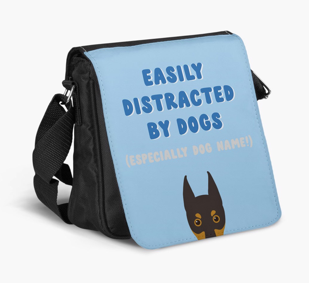 Easily Distracted By Dogs : Personalized {breedFullName} Walking Bag