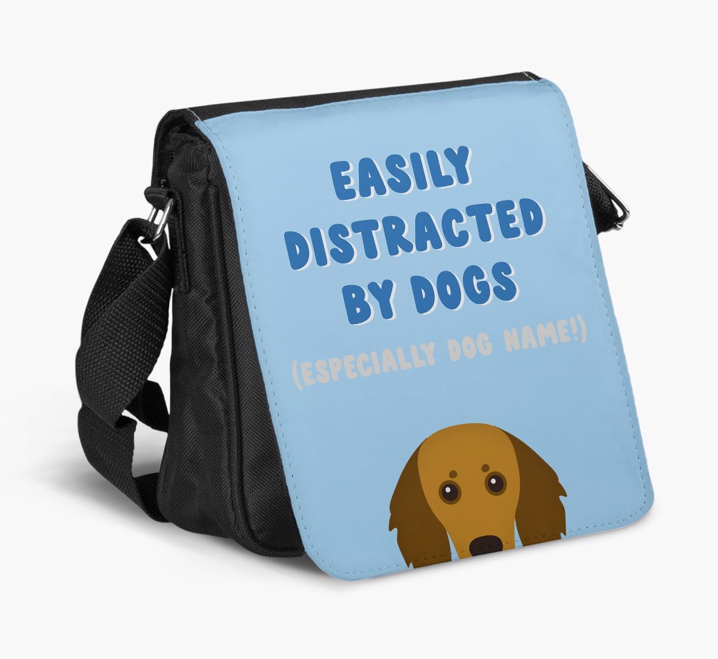 Easily Distracted By Dogs : Personalized {breedFullName} Walking Bag