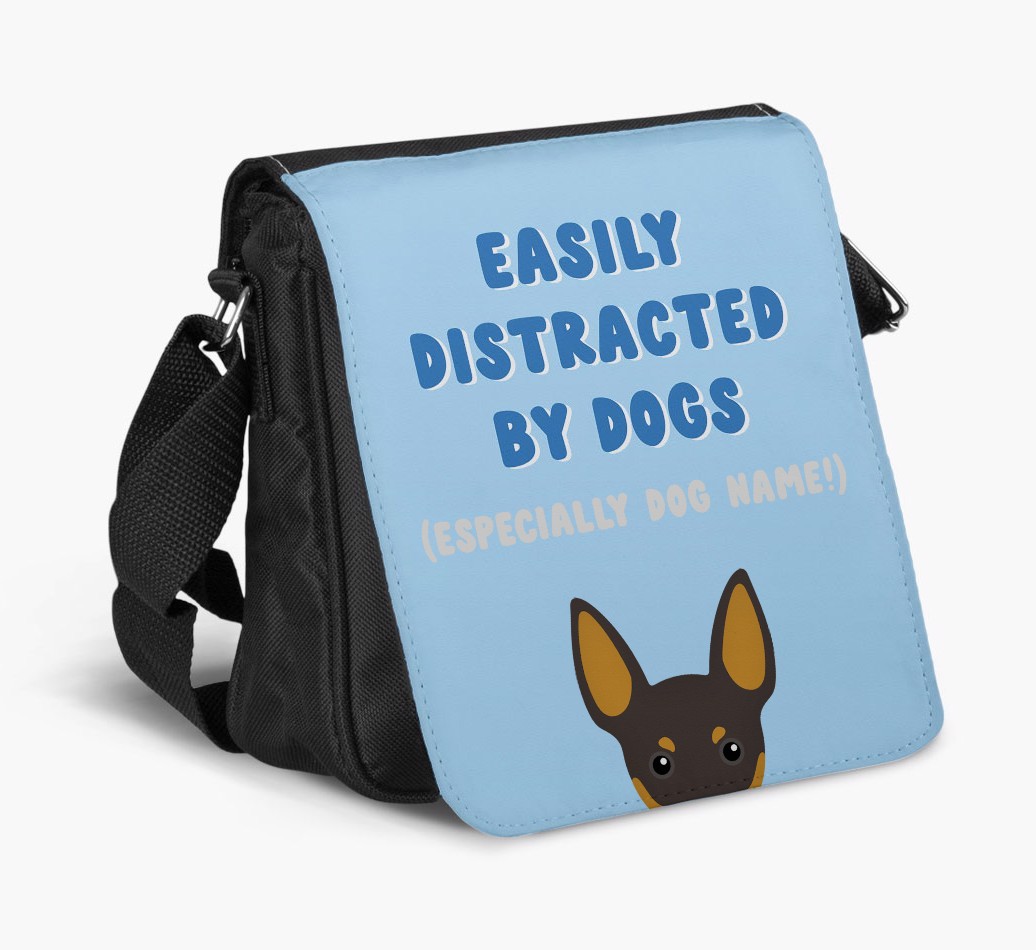 Easily Distracted By Dogs : Personalized {breedFullName} Walking Bag