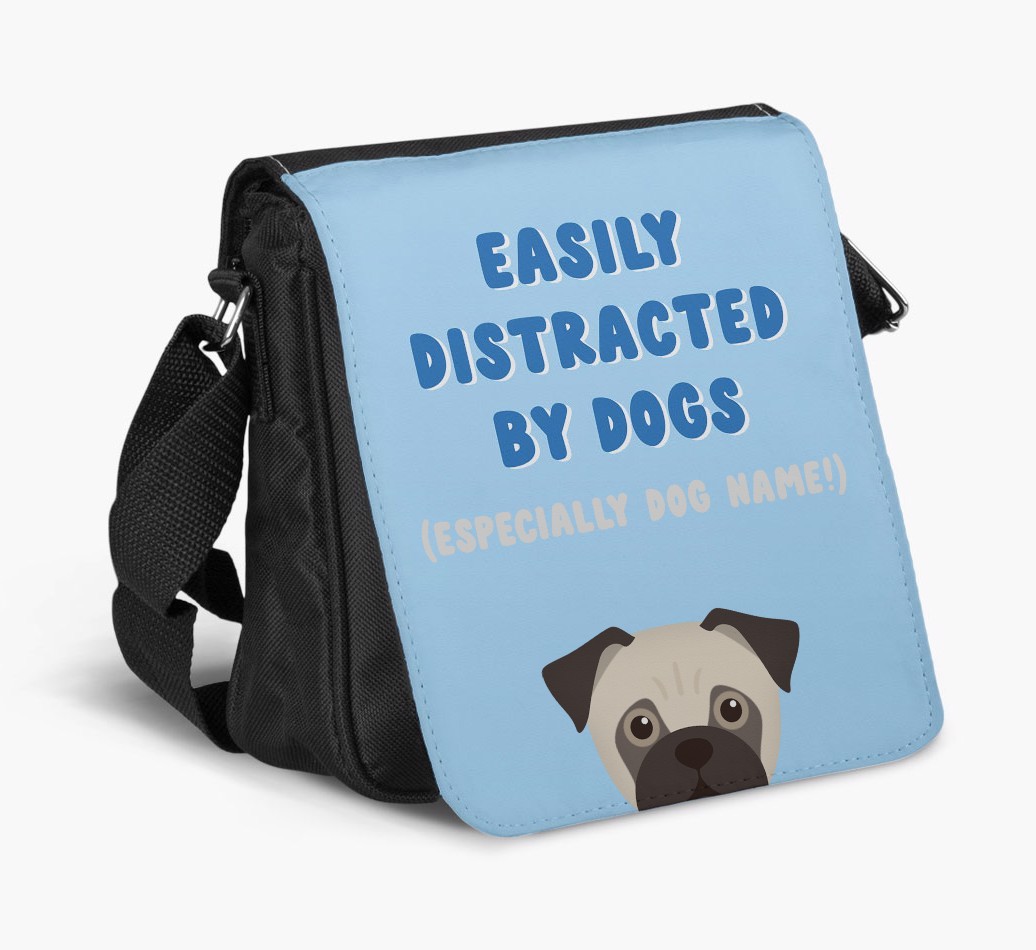 Easily Distracted By Dogs : Personalized {breedFullName} Walking Bag
