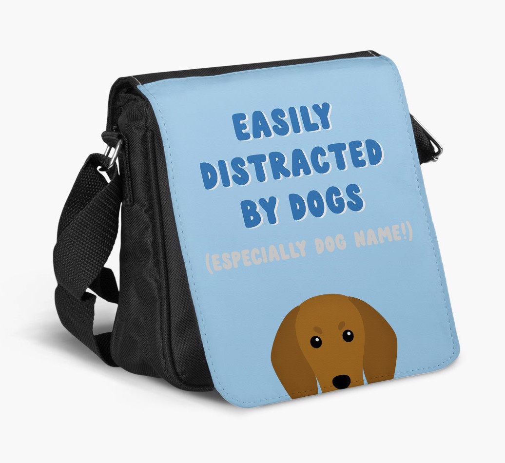 Easily Distracted By Dogs : Personalized {breedFullName} Walking Bag