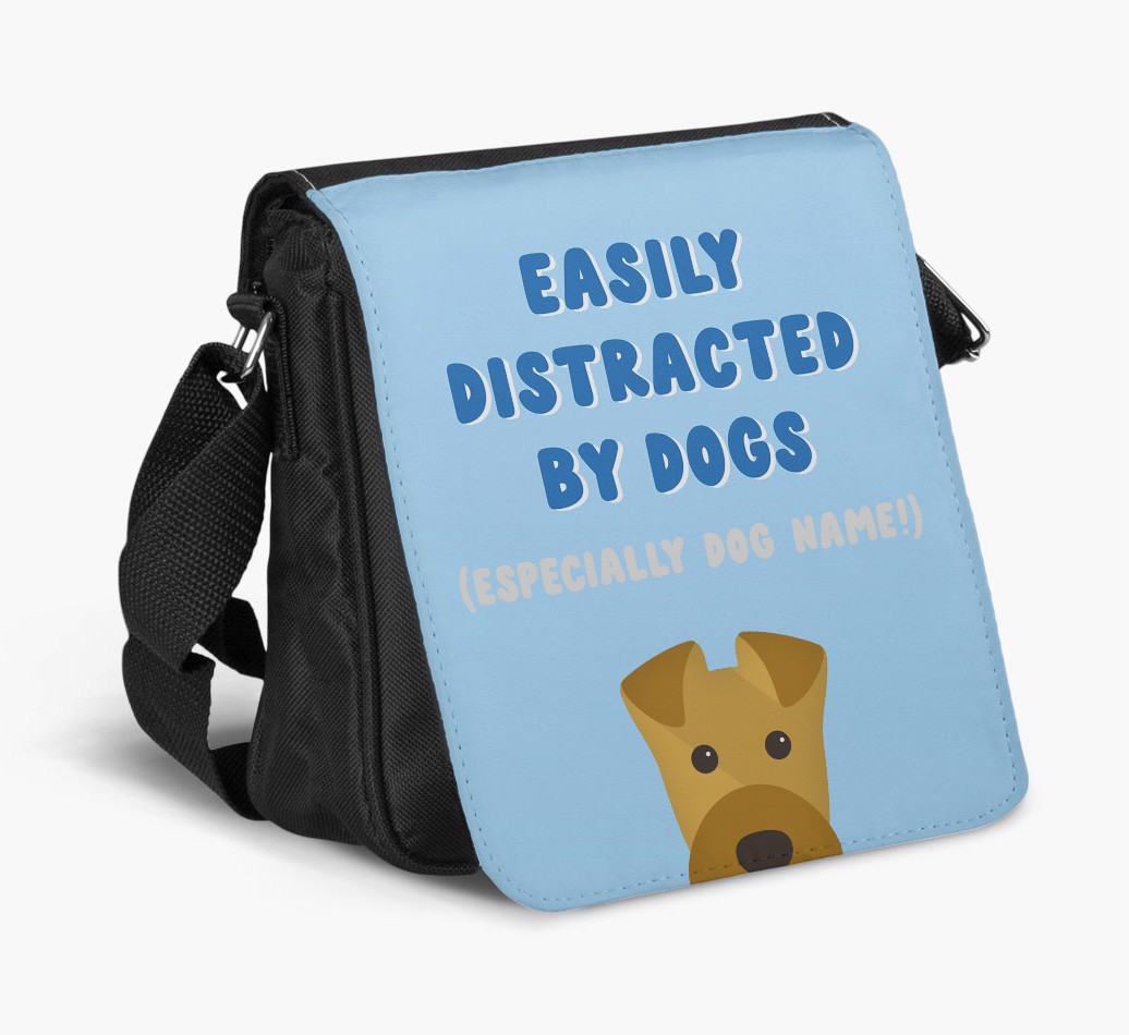 Easily Distracted By Dogs : Personalized {breedFullName} Walking Bag