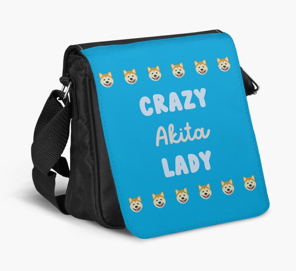 Crazy {breedShortName} Lady : Personalized {breedFullName} Walking Bag