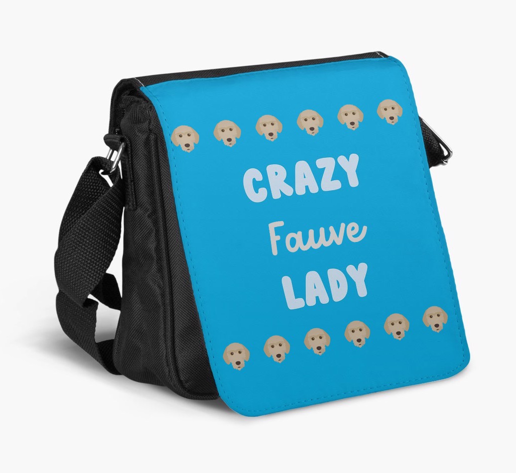 Crazy {breedShortName} Lady : Personalized {breedFullName} Walking Bag