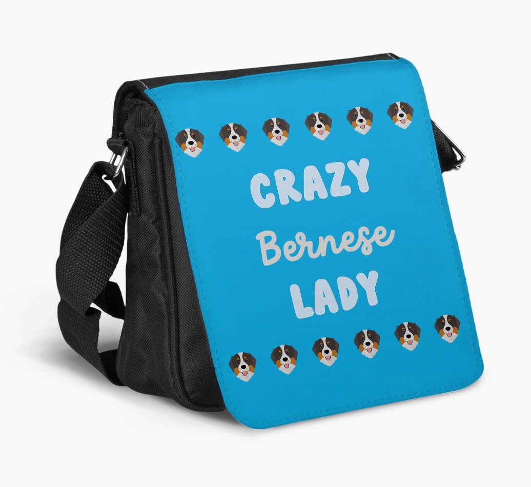 Crazy {breedShortName} Lady : Personalized {breedFullName} Walking Bag