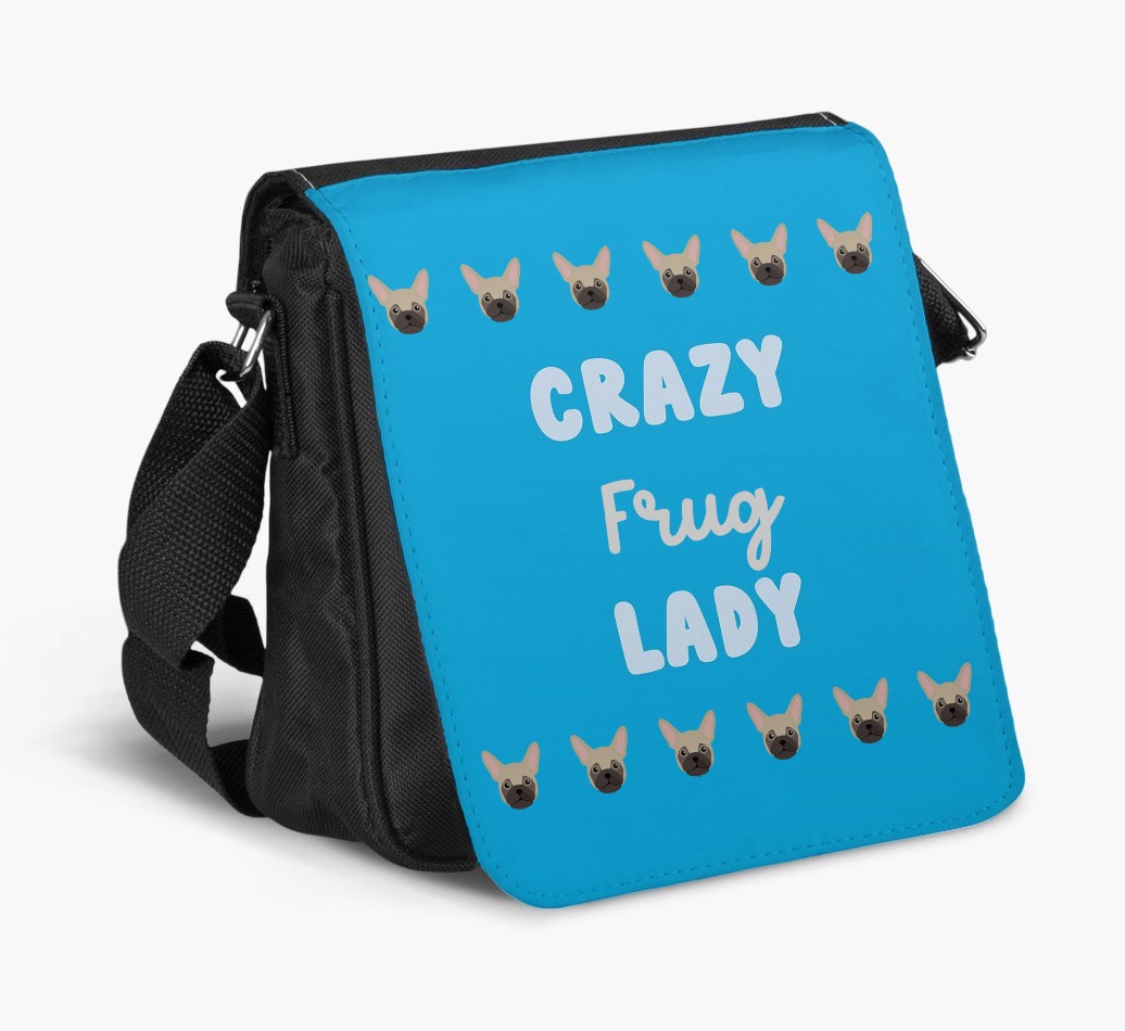 Crazy {breedShortName} Lady : Personalized {breedFullName} Walking Bag